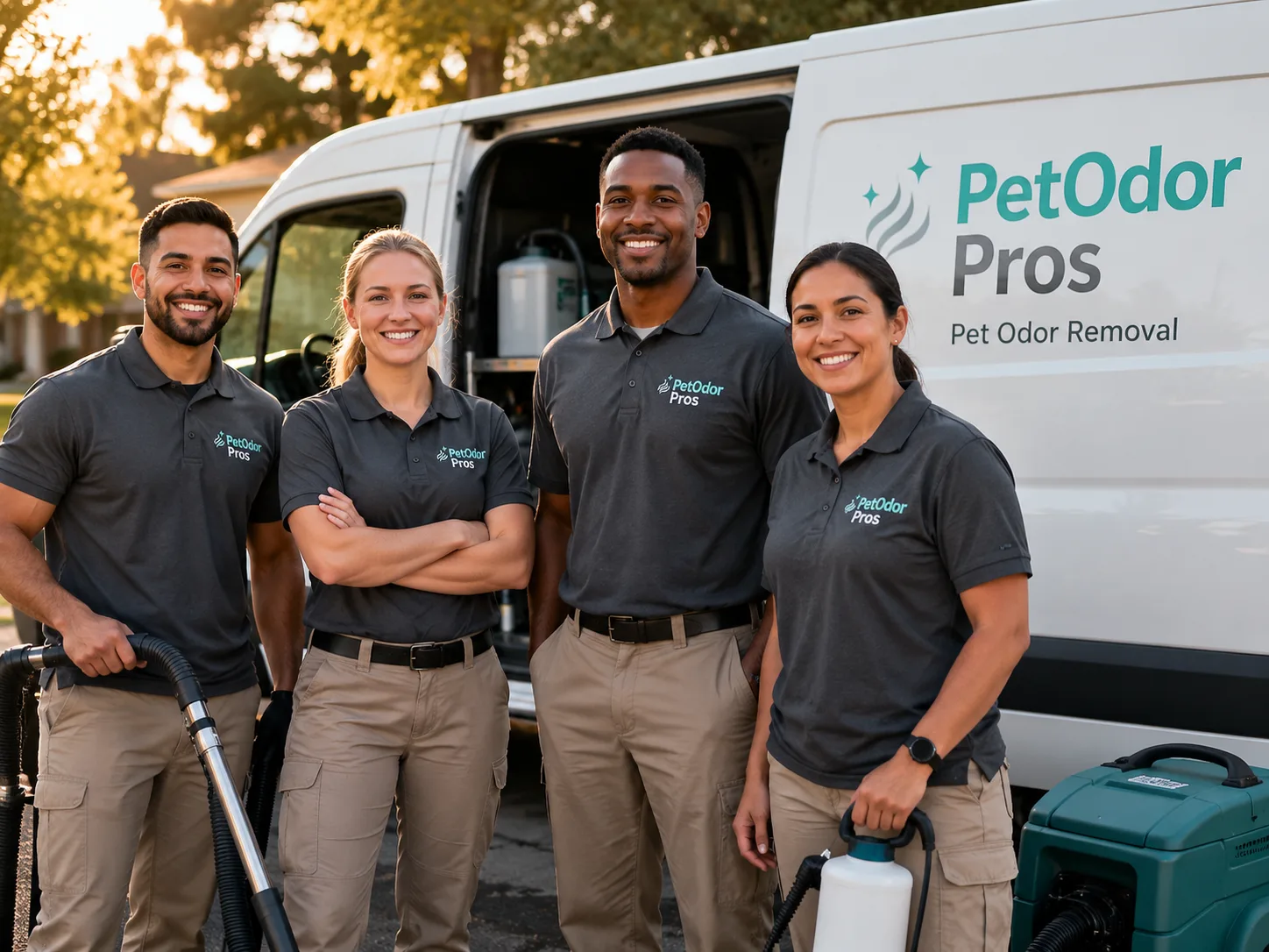 Pet Odor Removal team serving Fisher, MN